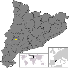 Les Borges Blanques – Mappa
