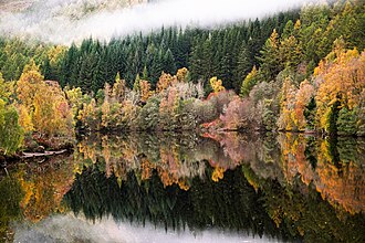 Le loch Tummel, près de Pitlochry (Écosse). (définition réelle 8&nbsp;175&nbsp;×&nbsp;5&nbsp;450)