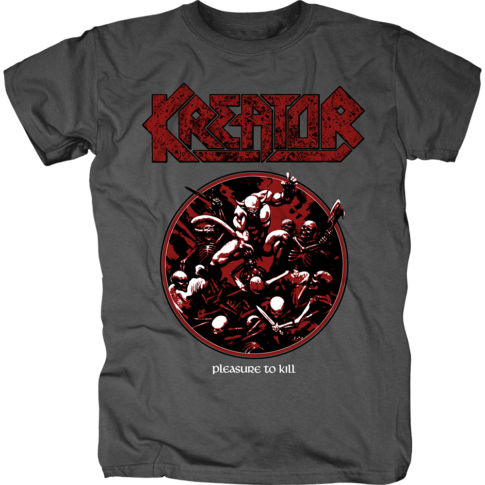Kreator - Pleasure To Kill Circle (Charcoal)