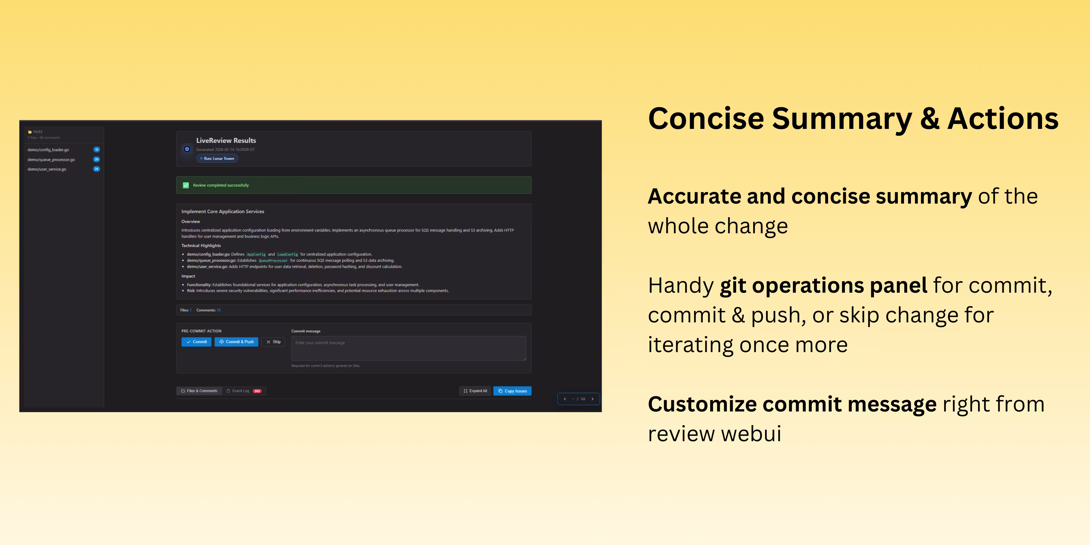 git-lrc gallery image